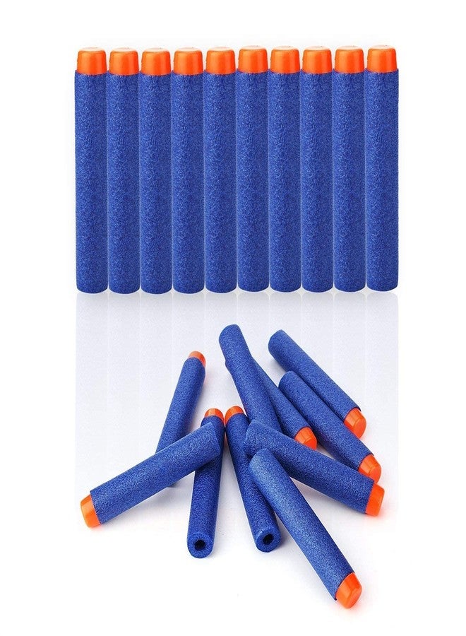 CLAPONE Hollow Out Soft Foam Refill Darts for N-Strike Elite Series Blasters Soft Foam Refill Darts for Nerf N-Strike Elite Blasters Hollow Safe & Durable Premium Bullets(Blue, 100 Pieces) - Image 5